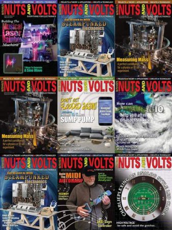 Обложка к Подшивка журналов - Nuts And Volts за 2018 год